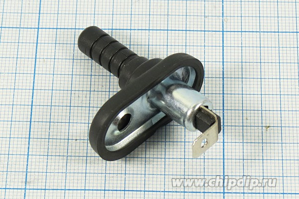 Выключатель нажимной без фиксации Концевой выключатель, 12/20АВ; №1337 ПКонц \ 12\20\(SPST-NC\d 9,3\\ASW18-3\герметизир