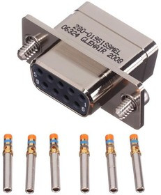 280-019S1S9MEL, D-Sub Standard Connectors COMMERCIAL