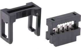 89361-708SLF, 8-Way IDC Connector Socket for Cable Mount, 2-Row