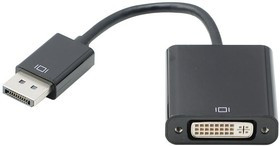 PSG90923, Переходник разъема, DisplayPort, 1 вывод(-ов), Штекер, DVI, 1 вывод(-ов), Гнездо