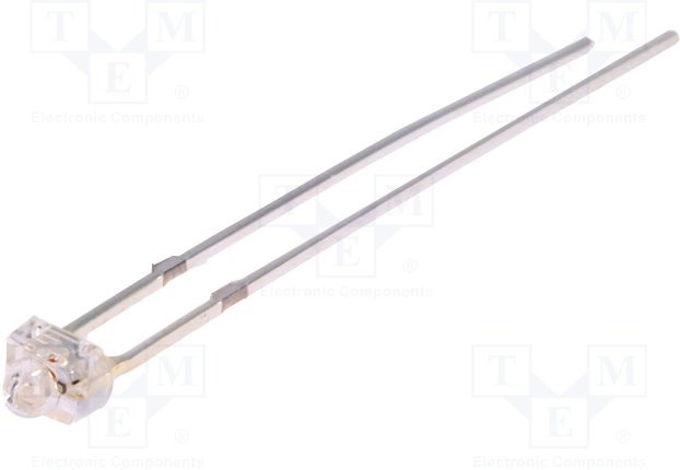 OS5OGA7331A-12V, LED; 1.8mm; orange; 4200mcd; 30°; Front: convex; 12V; Pitch: 2.54mm OS5OGA7331A-12V, LED; 1.8mm; orange; 4200mcd; 30°; Front: convex; 12V; Pitch: 2.54mm