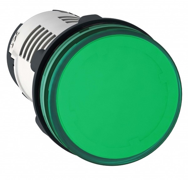 Schneider Electric XB7 Лампа сигнальная зелёная светодиодная 24В АС/DC Schneider Electric XB7 Лампа сигнальная зелёная светодиодная 24В АС/DC