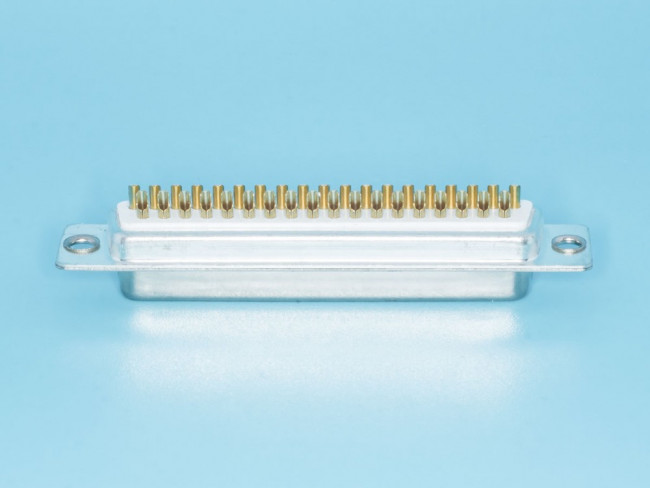 DB-37F, Разъем D-SUB 37 контактов, гнездо на кабель, пайка, тип 2