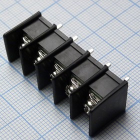 DG25C-B-05P-13-00A(H), Барьерный клеммный блок на 5 контактов. Серия DG25C-B DG25C-B-05P-13-00A(H), Барьерный клеммный блок на 5 контактов. Серия DG25C-B