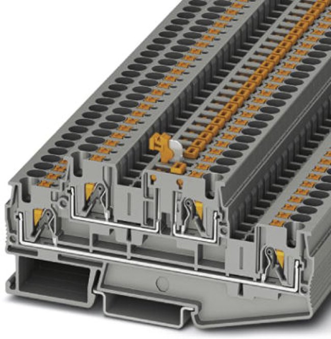 3211913, DIN Rail Terminal Block, 0.2 4mm², Push In Termination 3211913, DIN Rail Terminal Block, 0.2 4mm², Push In Termination