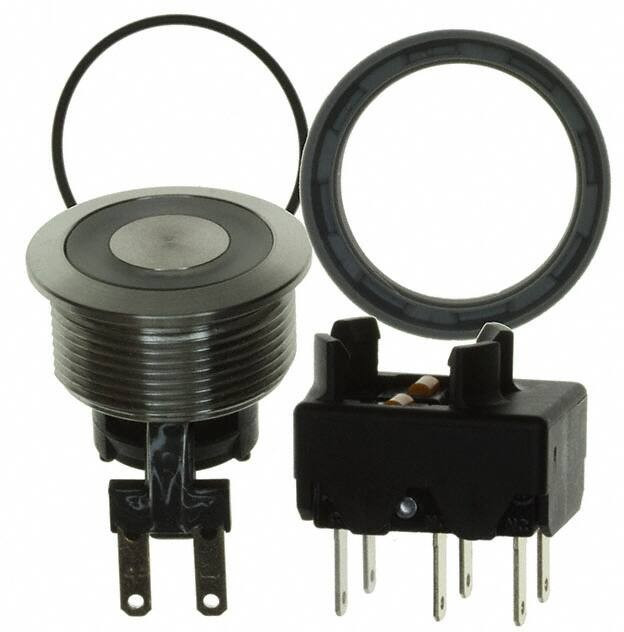 1241.6934.1121000, Переключатель: антивандальный, Пол: 2, DPDT, 3A/250ВAC, IP67, d22мм