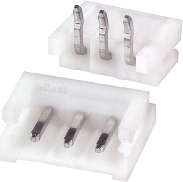 S3B-EH(LF)(SN), 1x3P EH 1 2.5mm 3 Brass PushPull,P=2.5mm Wire To Board / Wire To Wire Connector ROHS