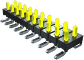 TMM-105-06-F-D-SM-P, TMM Series Surface Mount Pin Header, 10 Contact(s), 2.0mm Pitch, Unshrouded