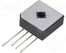 BR251L, Диодный мост: однофазный, Urmax: 100В, If: 25А, Ifsm: 400А, BR-25L