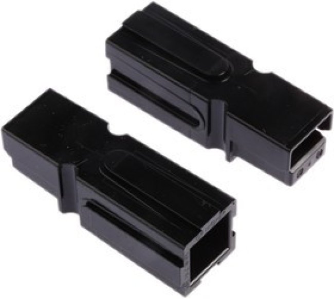 5916G4, Heavy Duty Power Connectors PP75 HOUSING ONLY BLACK
