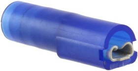 190020034, 19002 Blue Insulated Female Spade Connector, Receptacle, 2.79 x 0.51mm Tab Size 190020034, 19002 Blue Insulated Female Spade Connector, Receptacle, 2.79 x 0.51mm Tab Size