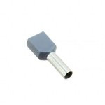 1-966144-0 (DTE04012), Наконечник 2 х 4.0мм² серый