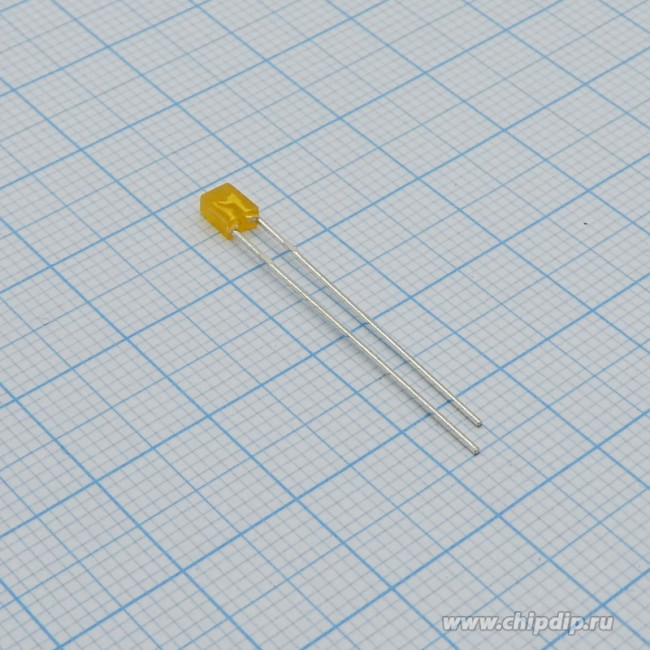 L-914ADT, Светодиод прямоугольный янтарный 100° 2х3х4мм 5мКд 588нМ (OBSOLETE!)