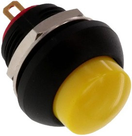 PB7B2HS5M1CAL00, PB7 Series Push Button Switch, On-(On), Panel Mount, SPST - NC, 50 V dc, 125V ac, IP68