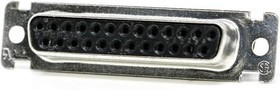 DBU25STFO, D-Sub Standard Connectors DSUB 25 F CRIMP F0 TIN