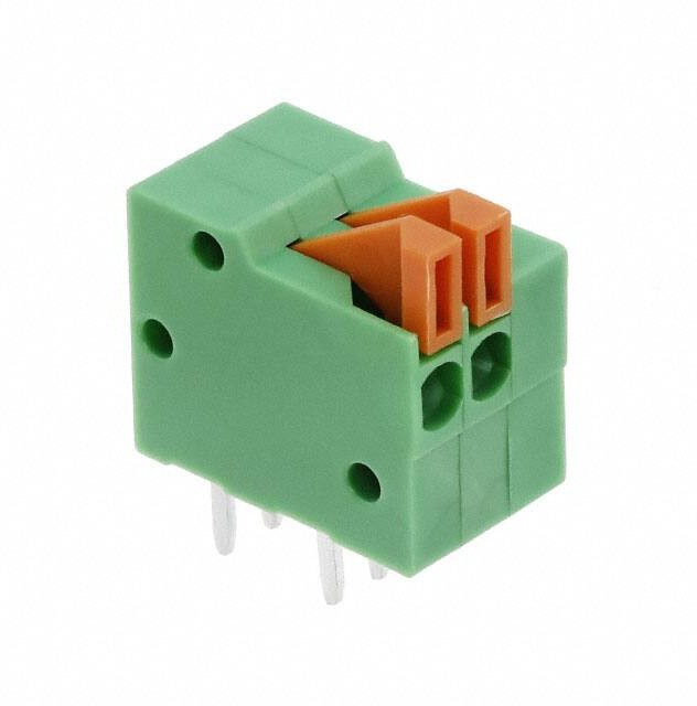 1-2834016-2, P=2.54mm Screw terminal