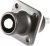 SLPRBTPSB, Heavy Duty Power Connectors 8mm SL+ rcpt , screw thread, blk