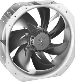 W2E250-HP06-01, AC Осевой вентилятор, 230В, Square, 225 мм, 80 мм, Шарикоподшипник, 997 фут³/мин