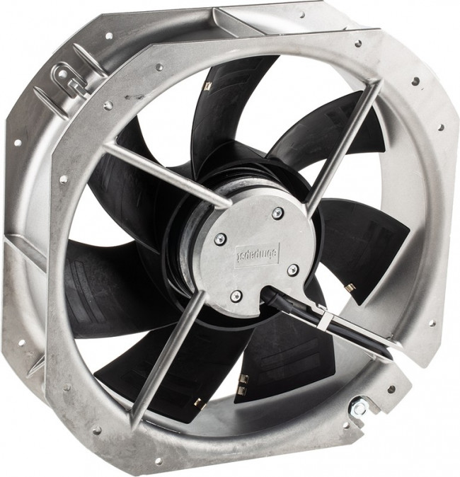 W2E250-HP06-01, AC Осевой вентилятор, 230В, Square, 225 мм, 80 мм, Шарикоподшипник, 997 фут³/мин