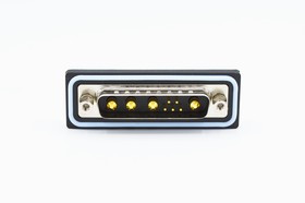 CDFR9W4113L411, CDF 25 Way Right Angle Solder D-sub Connector Plug, 2.77mm Pitch, with 4-40 Screw Locks