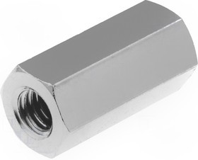 116X15, Дистанцирующая стойка с резьбой, 15мм, Внутр.резьба: M4, латунь