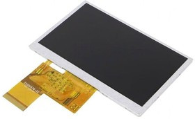 RFE430G-AIW-DNN, Дисплей: TFT, 4,3", 480x272, Подсвет: LED, Разм: 105,5x67,2x2,95мм