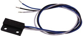59140-1-V-02-A, REED SENSOR, 6.3MM, 1NO, ADHES/FLANGE