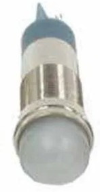 656-1405-303F, LED Panel Mount Indicators 1/2 Flat Blue 120V w/Leads