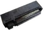 10131758-005RLF, PCI Express / PCI Connectors PCIe M2 connector H850mm Key M 076&amp;amp;mu;m (30000&amp;amp;mu;in) Gold Plating 050mm Pitch