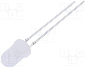 OS5RAA5A32A-0.5, LED; 5mm; red; 18000?20000mcd; 30°; Front: convex; 1.8?2.6V; 130mW