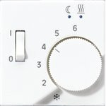 JUNG AS 500 Бежевая Накладка регулятора теплого пола (мех.FTR231U) (подходит к серии Ecoprofi)