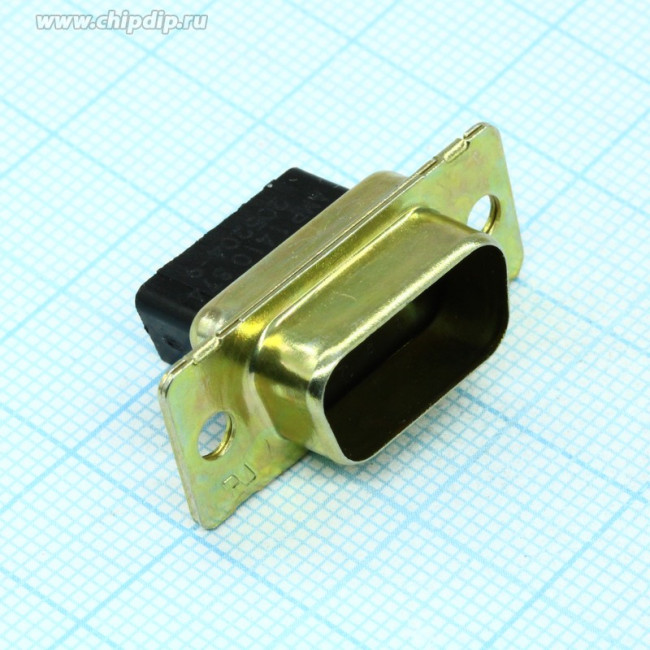 205204-9, Разъем D-Sub; PIN: 9; "папа"; на провод; Версия: без контактов