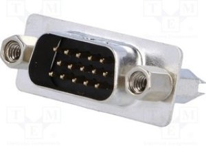 L717HDEH15P2RM8, Разъем D-Sub HD; PIN: 15; гнездо; "папа"; на PCB,клипса на PCB; прямой L717HDEH15P2RM8, Разъем D-Sub HD; PIN: 15; гнездо; "папа"; на PCB,клипса на PCB; прямой