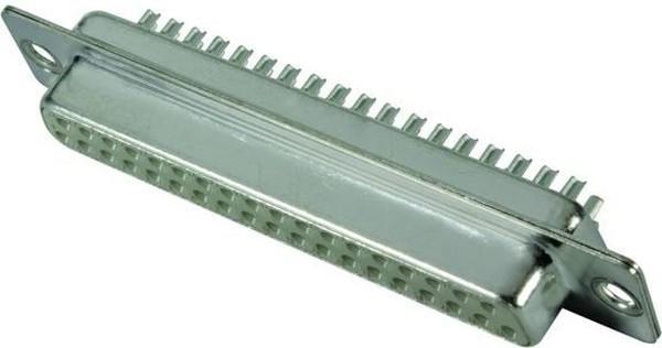 09670254707, 0967 25 Way Panel Mount D-sub Connector Socket, 2.76mm Pitch