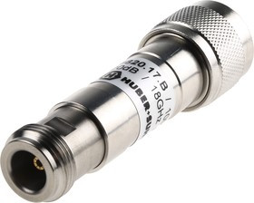6820.17.B, 50 RF Attenuator N Connector N Plug to N Socket 1 dB, 20 dB, Operating Frequency 18GHz 6820.17.B, 50 RF Attenuator N Connector N Plug to N Socket 1 dB, 20 dB, Operating Frequency 18GHz