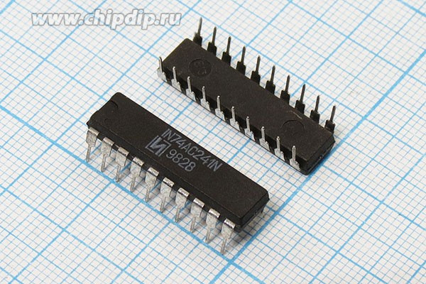 Микросхема 74AC241N, корпус DIP-20, логика; [КР1554АП4]
