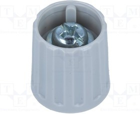 2015601, Rotary Knob Light Grey ø15mm Without Indication Line