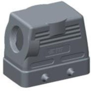 T1210100116-000, Heavy Duty Power Connectors Hood 73MM L 43MM W PG16 Side Entry T1210100116-000, Heavy Duty Power Connectors Hood 73MM L 43MM W PG16 Side Entry