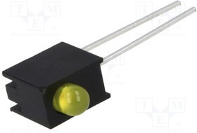 OPL-3004YD-60-H1A, LED; в корпусе; желтый; 3мм; Кол-во диод: 1; 20мА; 60°; 2,1?2,5В