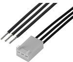 217797-1032, Rectangular Cable Assemblies KK 2.54 SR R-S 3CKT 300MM DISC Sn