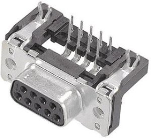 09662526610, D-Sub Standard Connectors DSUB SV FEM SSDP ANG73-254 37P