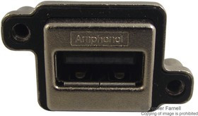 MUSBA111M5, SEALED USB, 2.0 TYPE A, RECEPTACLE, IP67
