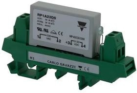 RP1A23D5M1, RP1 Series Solid State Relay, 5 A Load, DIN Rail Mount, 265 V ac Load, 34 V dc Control