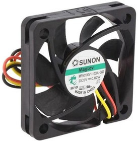 MF50100V1-G99-A, Вентилятор: DC, осевой, 5ВDC, 50x50x10мм, 23,32куб.м/ч, 30,7дБА, Vapo