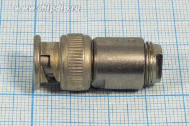 Высокочастотный разъём СР50- 74ПВ, на кабель, B9,5, [вилка]; 2 СР50- 74ПВ\каб\B9,5\[вилка]