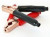 010031, Alligator Clip, Steel Contact, 200A, Black, Red