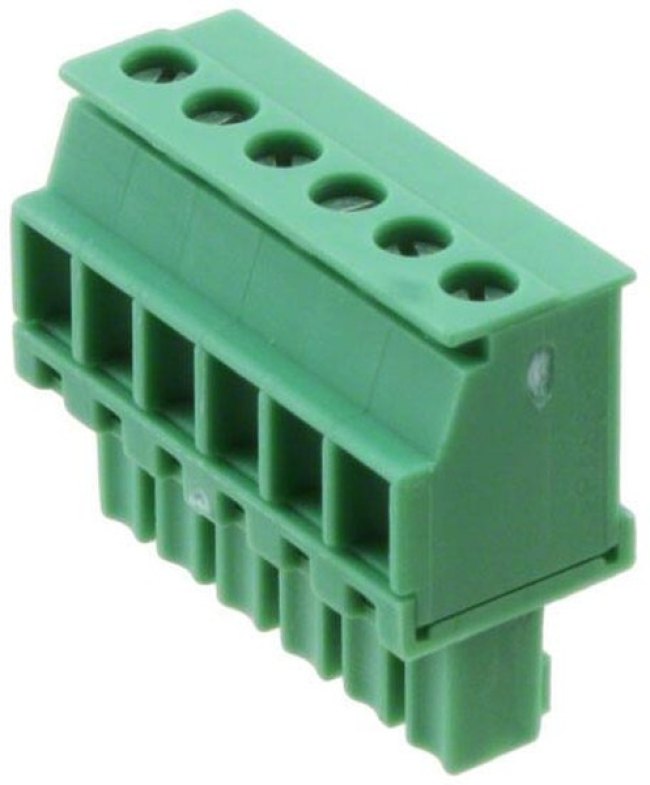 1827017, Pluggable Terminal Blocks 6 Pos 3.81mm pitch Plug 28-16 AWG Screw 1827017, Pluggable Terminal Blocks 6 Pos 3.81mm pitch Plug 28-16 AWG Screw