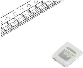 RF-GNRI35TS-DK-2T, светодиод 2835, 520-530нм (зеленый), 2.8-3.4В, 55-95лм@300мА, 120град