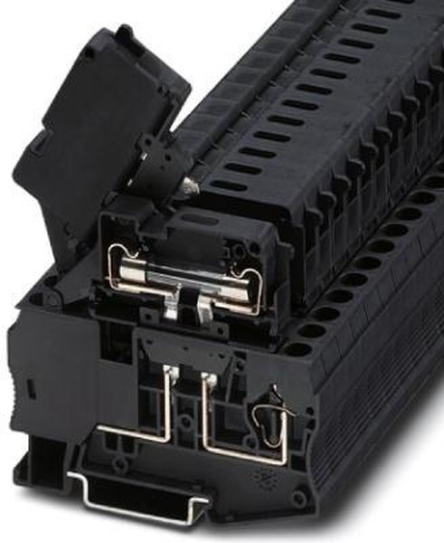 3038765, Conn Fuse Modular Terminal Block 2 POS T DIN Rail 10A 3038765, Conn Fuse Modular Terminal Block 2 POS T DIN Rail 10A