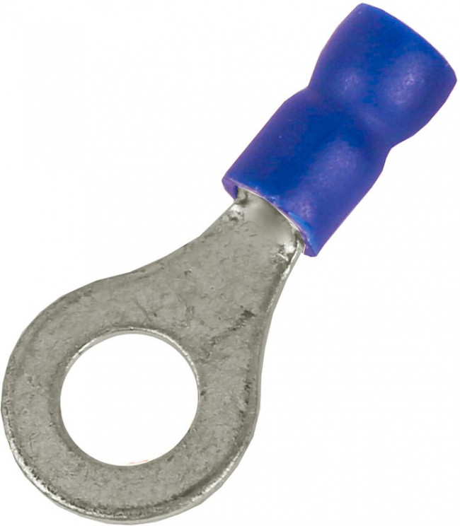 Наконечник с отверстием под винт и изолир.фaланцем ПВХ легкий ввод жилы 1.5-2.5кв.мм М6 d6.4мм (НКИ) (уп.100шт) DKC 2B6P-EE-PVC Наконечник с отверстием под винт и изолир.фaланцем ПВХ легкий ввод жилы 1.5-2.5кв.мм М6 d6.4мм (НКИ) (уп.100шт) DKC 2B6P-EE-PVC